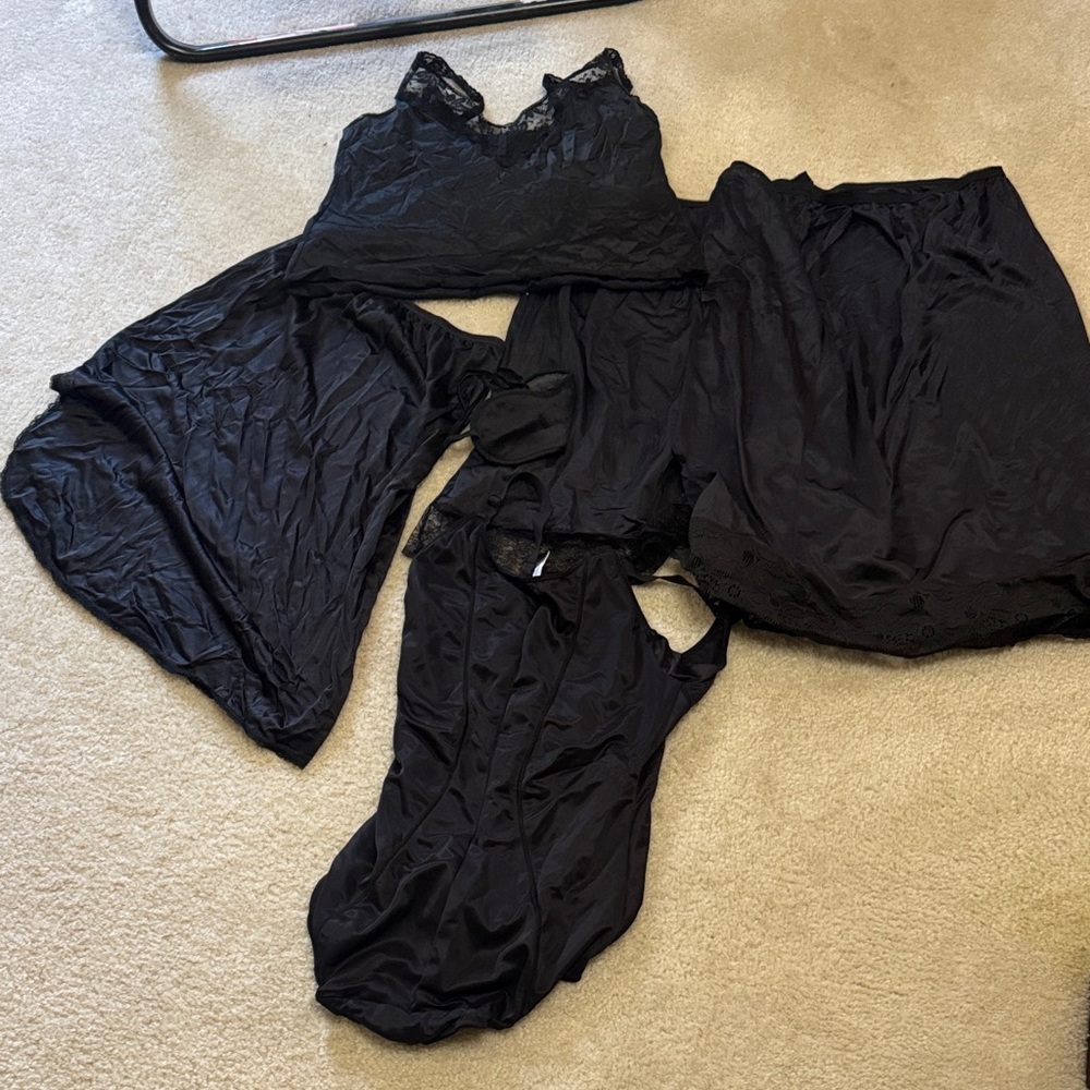 3-Black Slips 1- Body Form